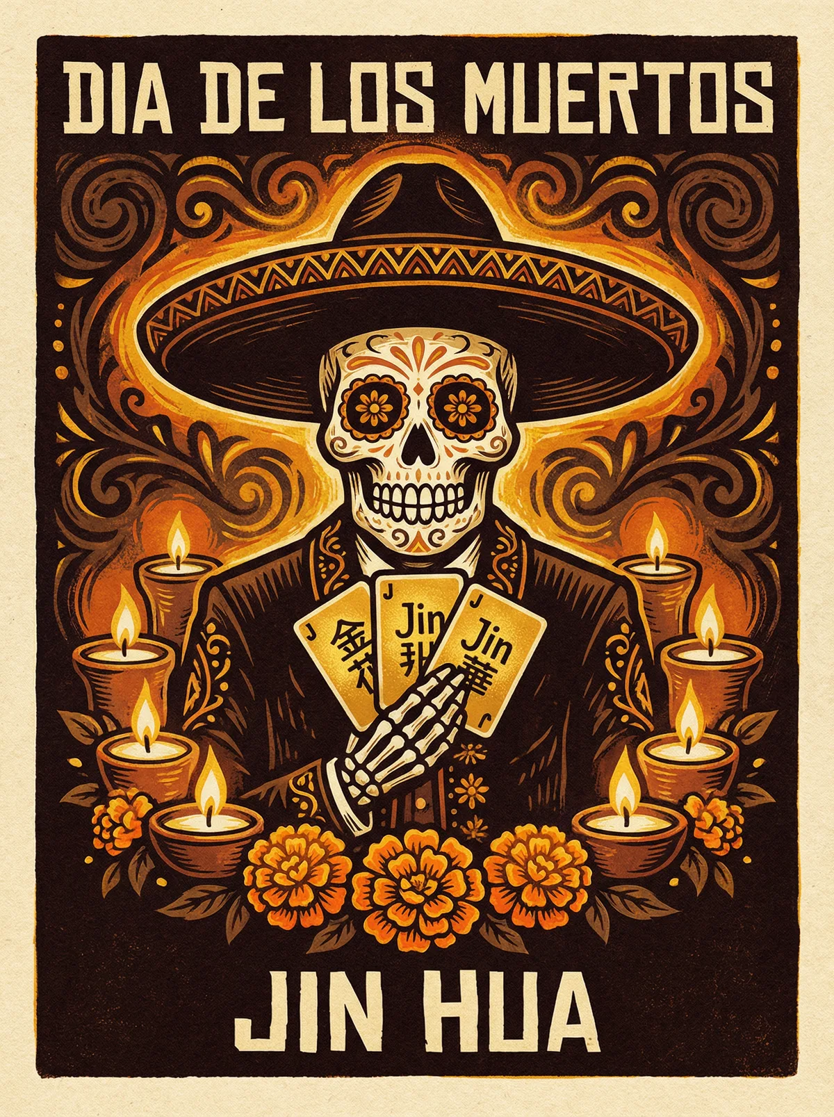 开元棋牌烛火炸金花游戏主视觉